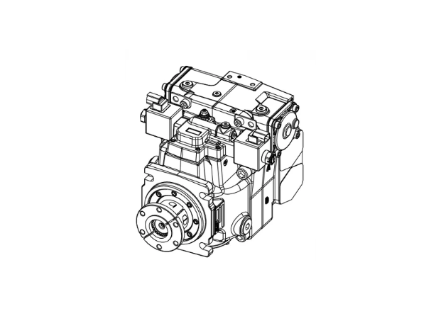 PMP Hydraulic Pump - PMH - P90 - EPC Electronic Control - Through Drive - CW - PCL.9045.4