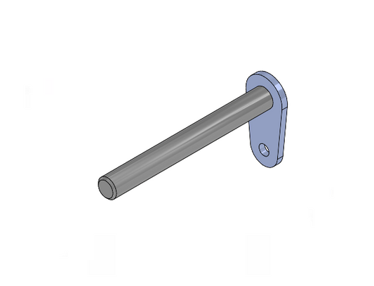 175x20mm Jackleg Pin from Ram to Jackleg Frame