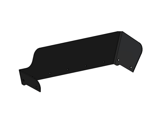 Charge Hopper Rubber Loading Flap Black - 2 Ply Reinforced