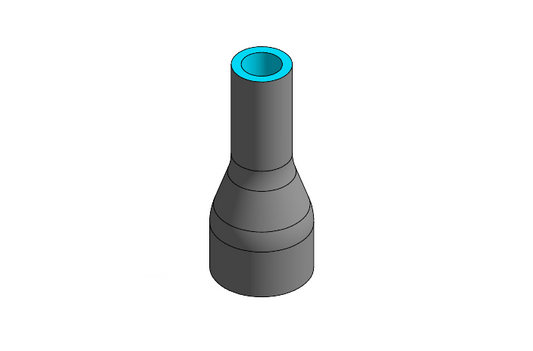 Silicone Reduction Hose - Water Pump to Rear