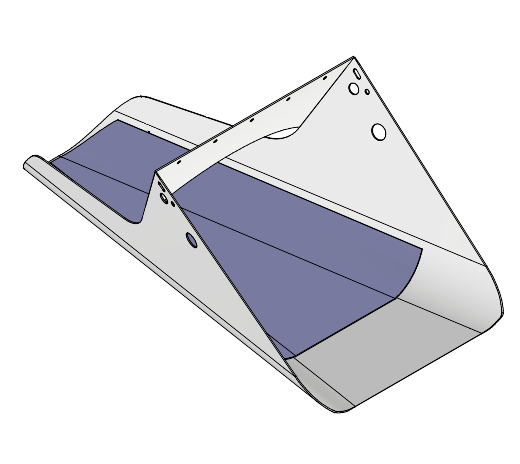 Full Height Charge Hopper with Liner Fabrication