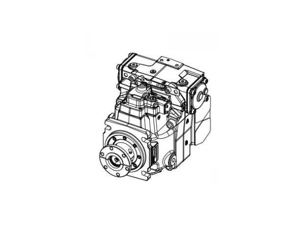 PMP Hydraulic Pump - PMH - P90 - Manual Control - CW - PCL.9013.4