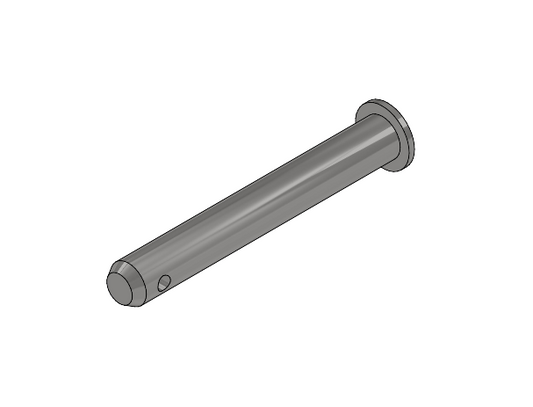 Fold-out Walkway Post Pin - Weld. Asy. Supplied Hot Dipped ZINC PLATED