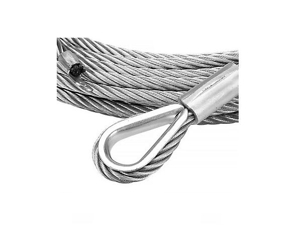 Winch Rope NO Hook: 21M 12mm 6x36